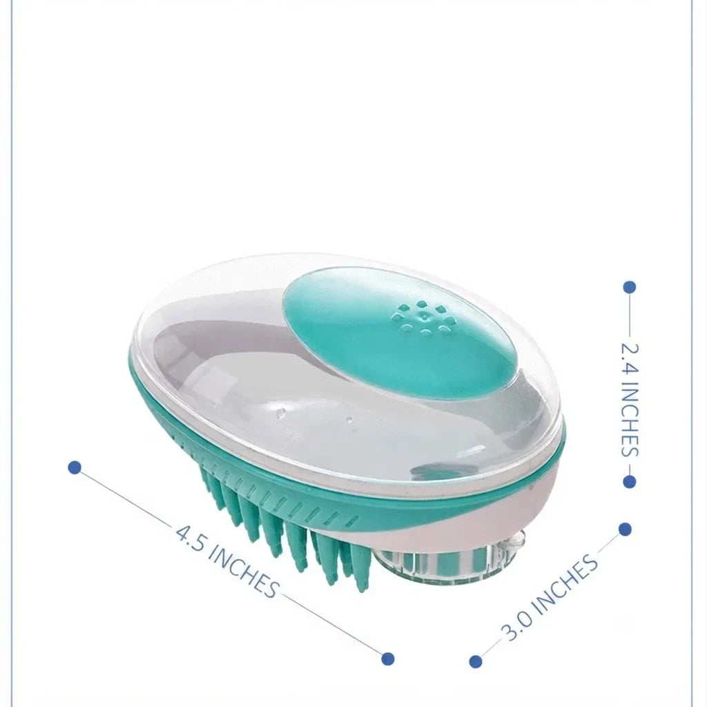 Pet Bath Massage Brush For Grooming And Hair Removal