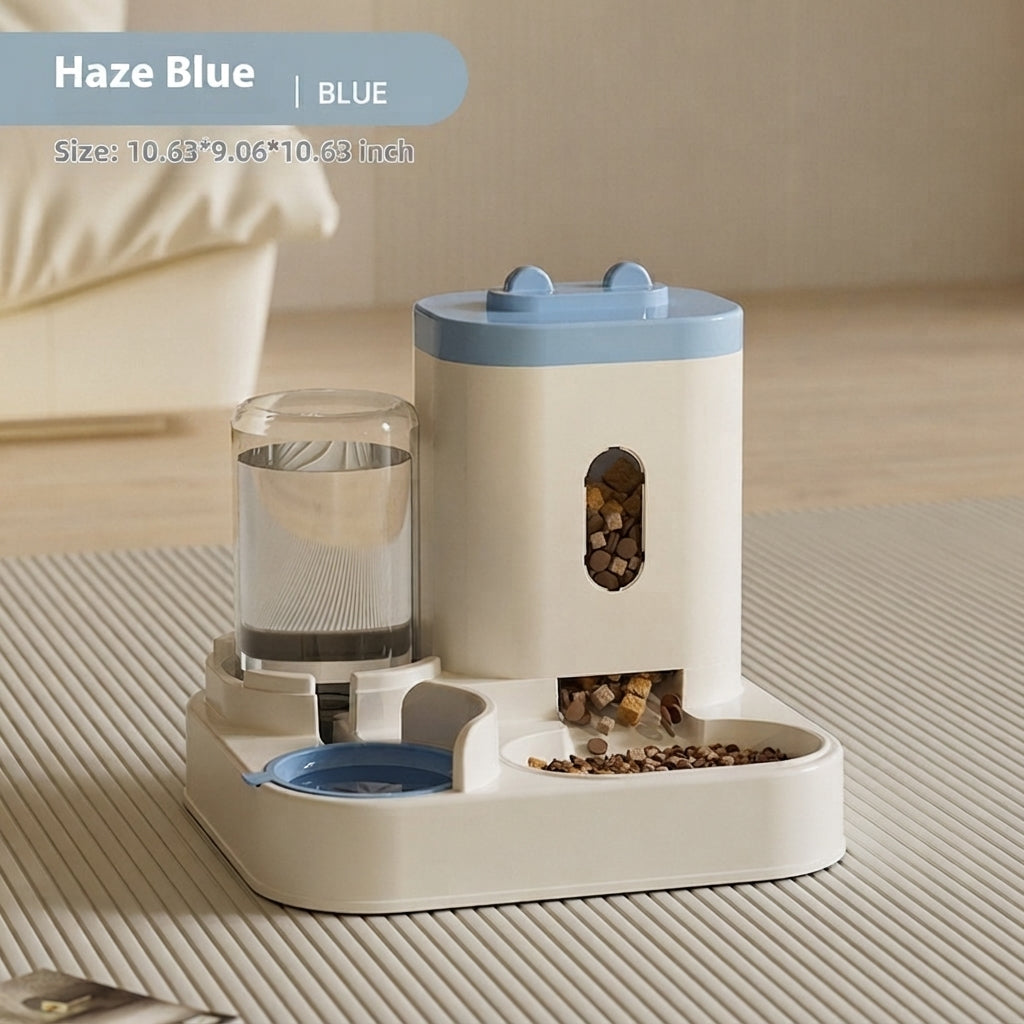 Automatic Pet Food And Water Feeder Bowl
