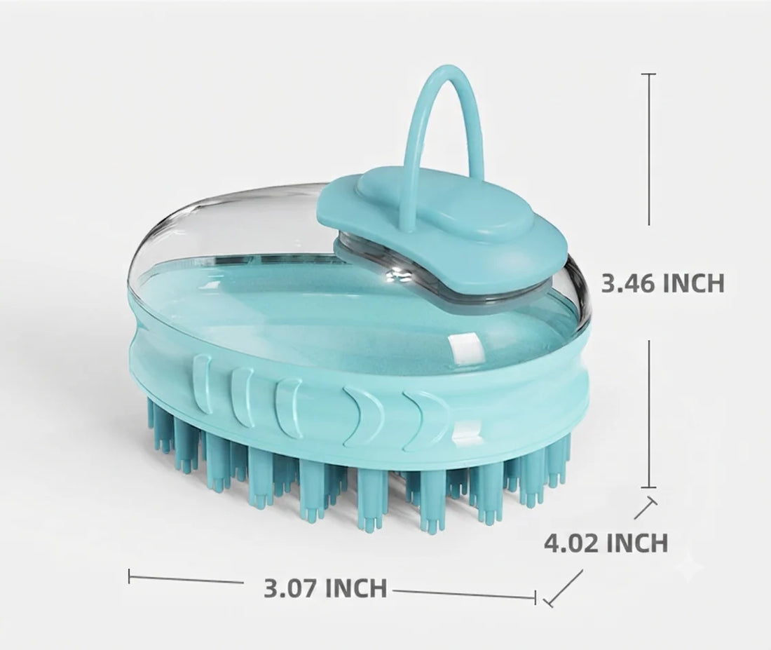 Pet Bath Massage Brush For Gentle Grooming