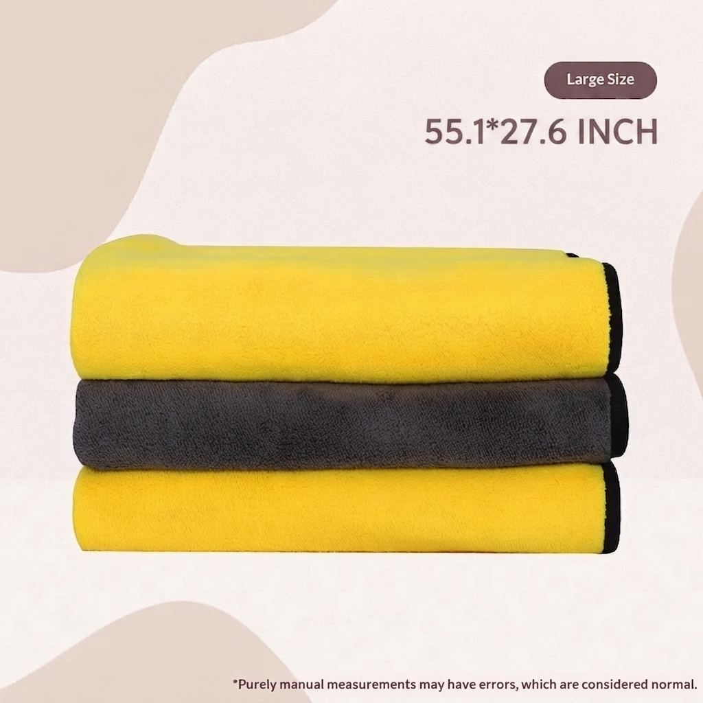 Super Absorbent Quick Drying Pet Bath Towel For Travel