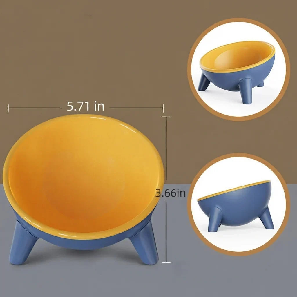 Elevated Pet Feeding Bowl With Stand Nordic Design
